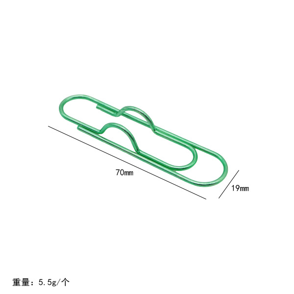 Clip de bolígrafo con forma de corazón colorido transfronterizo, clip de metal multifuncional creativo para cuaderno, portalápices portátil, accesorio para cuaderno, artículo de papelería.