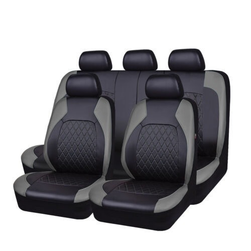 アマゾン メキシコ ロシア 跨境貿易 自動車汎用シートカバー シングルライン ダイヤモンド型 キルティング刺繍 レザー PUレザー|undefined