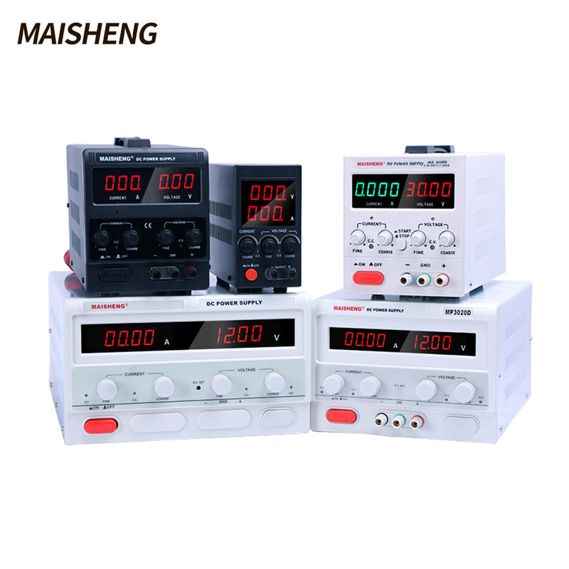 Maisheng DC regulated power supply adjustable 30v5a10a30a maintenance 100 charging high-power voltage source tester Maisheng DC regulated power supply adjustable 30v5a10a30a maintenance 100 charging high-power voltage source tester