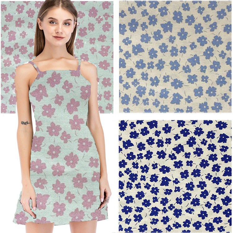 Mujeres musulmanas transpirables bufandas digitales impresión vestido de algodón