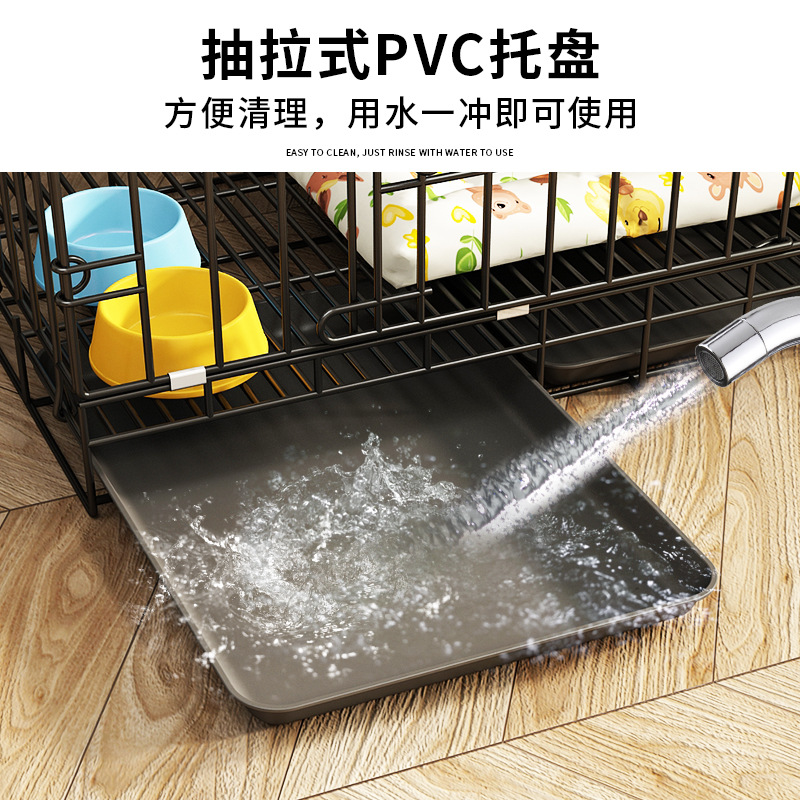Клетка складная черная 35x25x35 см