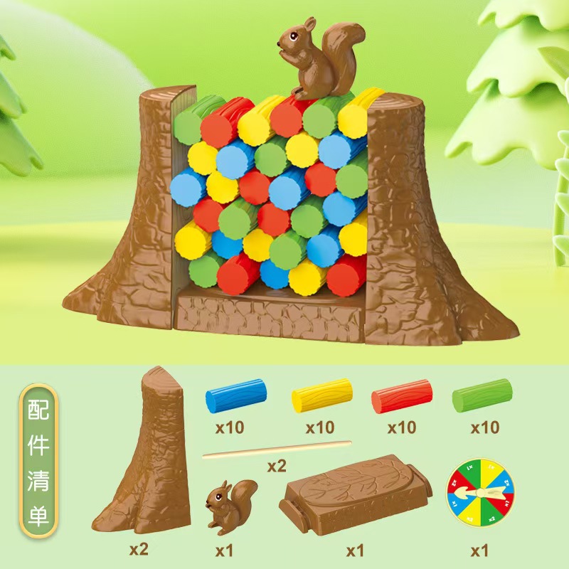 Niños transfronterizos empujan desafíos de estaca juegos de mesa juguetes de puzzle interacción padre-hijo entrenamiento de pensamiento lógico juegos de educación temprana