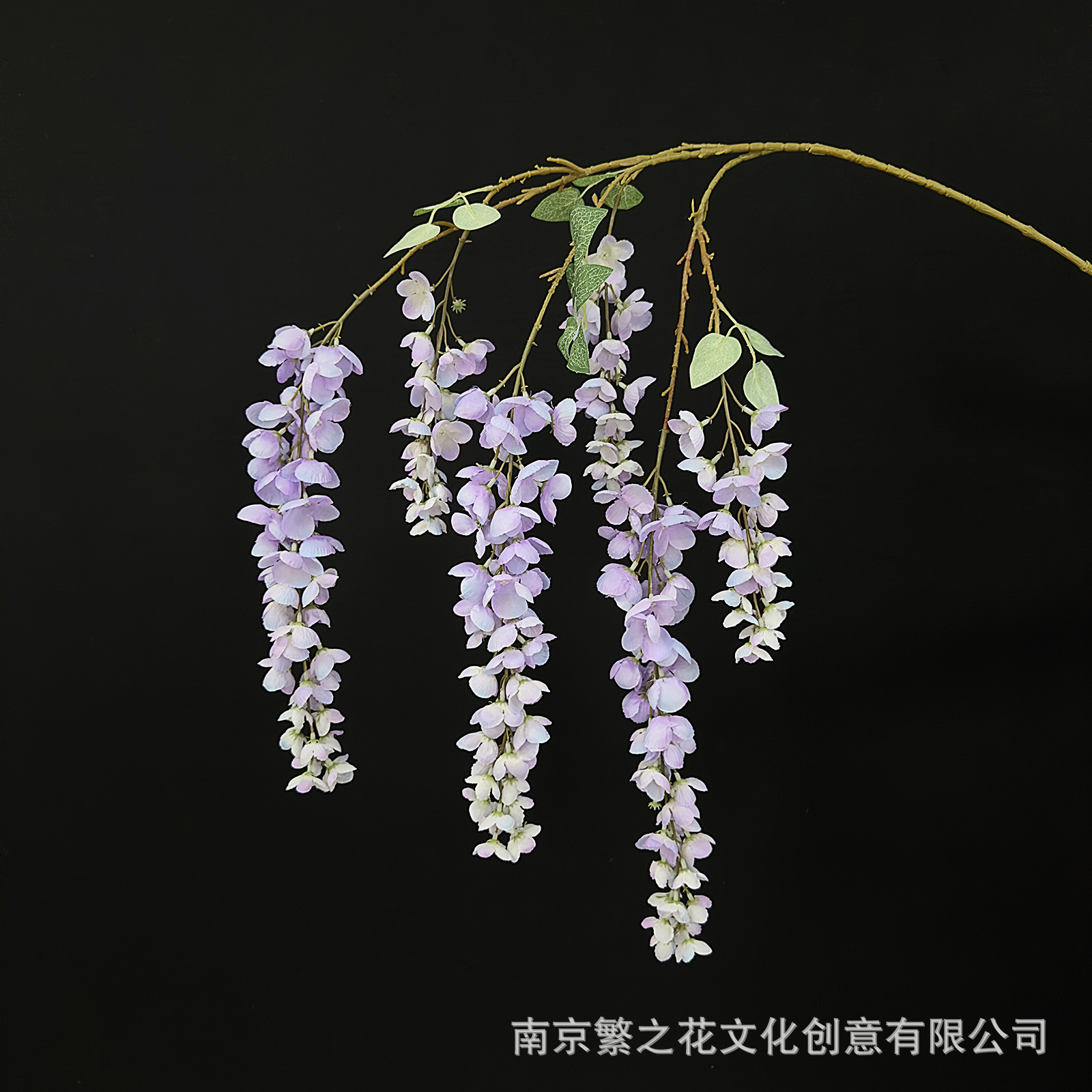 몽환적인 보라색 애벌레