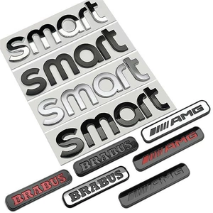 Smart Car Logo Smart #1 #3 Qara Kapot Emblemi, Hərf Emblemi, Brabus Arxa Emblemi