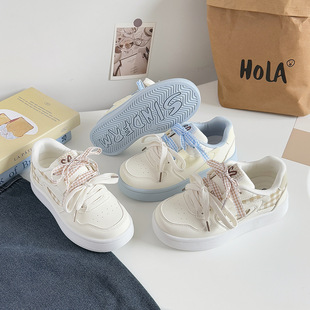College Style Bread Shoes 2025 New Women's Casual Shoes Niche Original Lightning Versatile Retro Trendy Shoes B2313