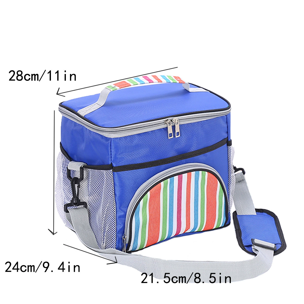 Warm thermal bag, capacious handheld lunch box, travel purse, direct factory sales