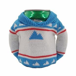 Cup cover customized 350ml cans wool cover beer Cola knitted cup cover bottom cross-border wholesale proofing