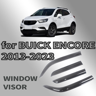 Suitable for Buick Buick Encore 2013-2023 Rain and Shine Side Window Deflectors Rain Eyebrows Thickeneded