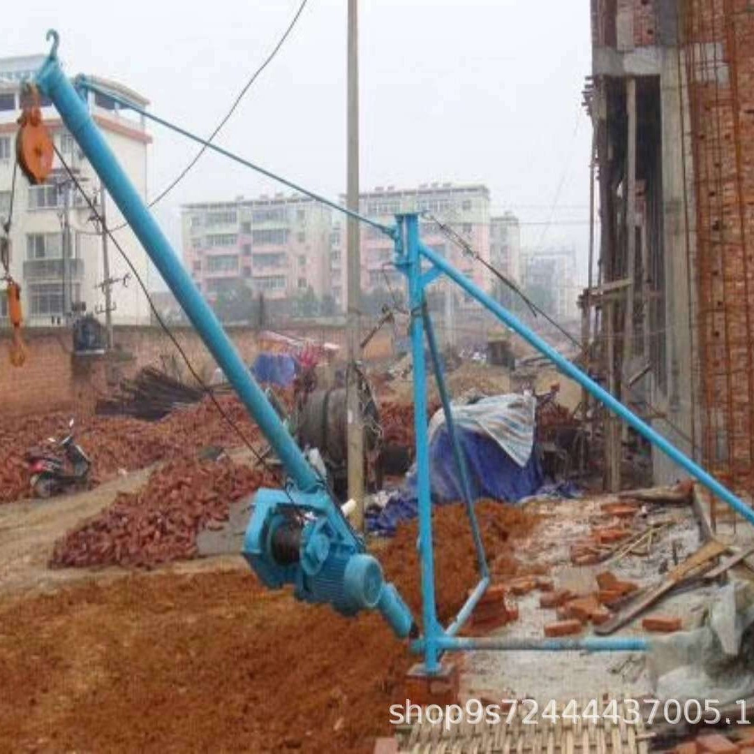 厂家销售 扒杆吊机 高速扒杆三角吊机 建筑三脚吊机 简易吊机