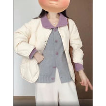 秋冬季一整套2025款今年流行保暖外套韩系超好看菱格羽绒服女1/2