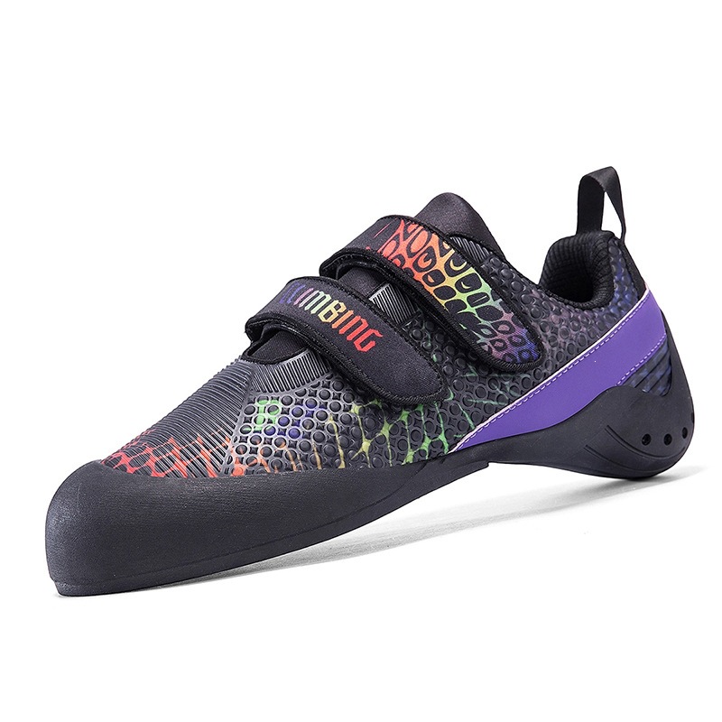 PY-0031 Rock Climbing Shoes, Professional Training Shoes for Rock Climbing Gyms, Direct Cross-Border Supply, Other Cotton Adult Superfiber Leather Casual Shoes