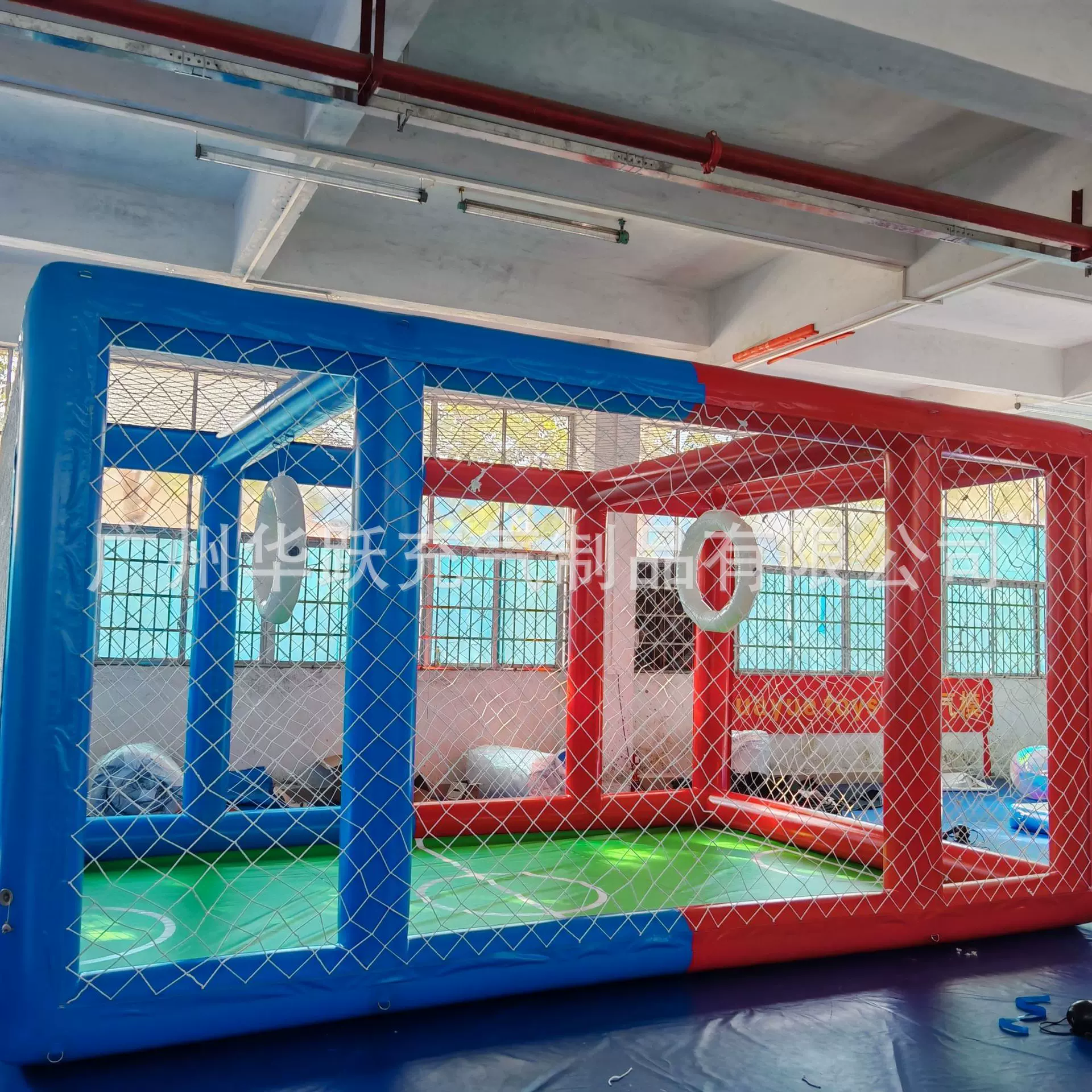 pvc充气无人机足球场竞技赛场气模教育培训飞行器游乐设备户外