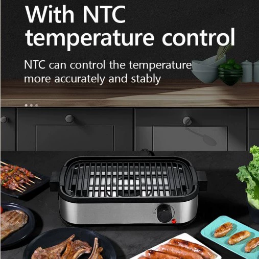 Трансграничная бытовая бездымная электрическая гриль для барбекю Шашлык Многофункциональный жареный гриль для барбекю Малый масляный фильтр электрический противень для выпечки оптом