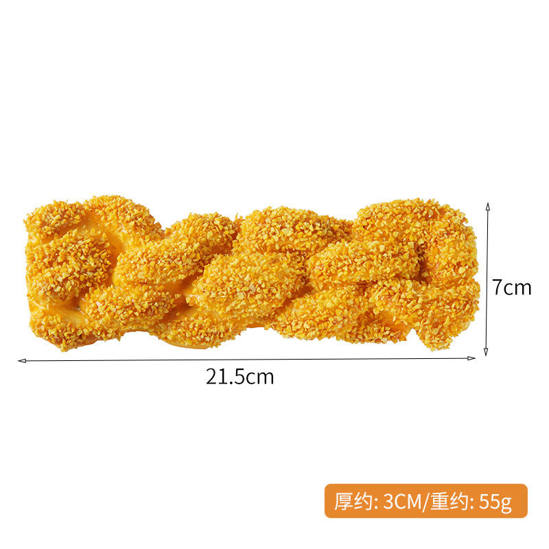 Entrega de una sola pieza PU falso pan decoración de la boda modelo de decoración de la habitación accesorios largo francés palo modelo de simulación de pan