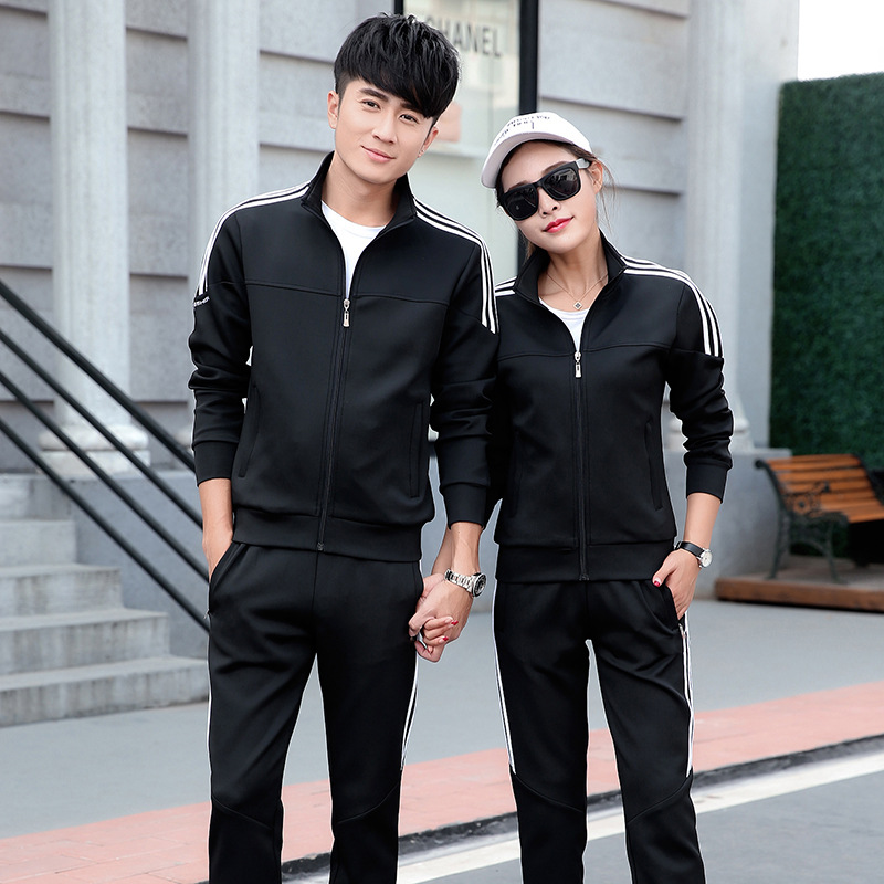 2022 nuevo traje de pareja de deportes otoño uniforme escolar de manga larga estudiante de escuela secundaria uniforme de clase deportiva uniforme de equipo fábrica al por mayor