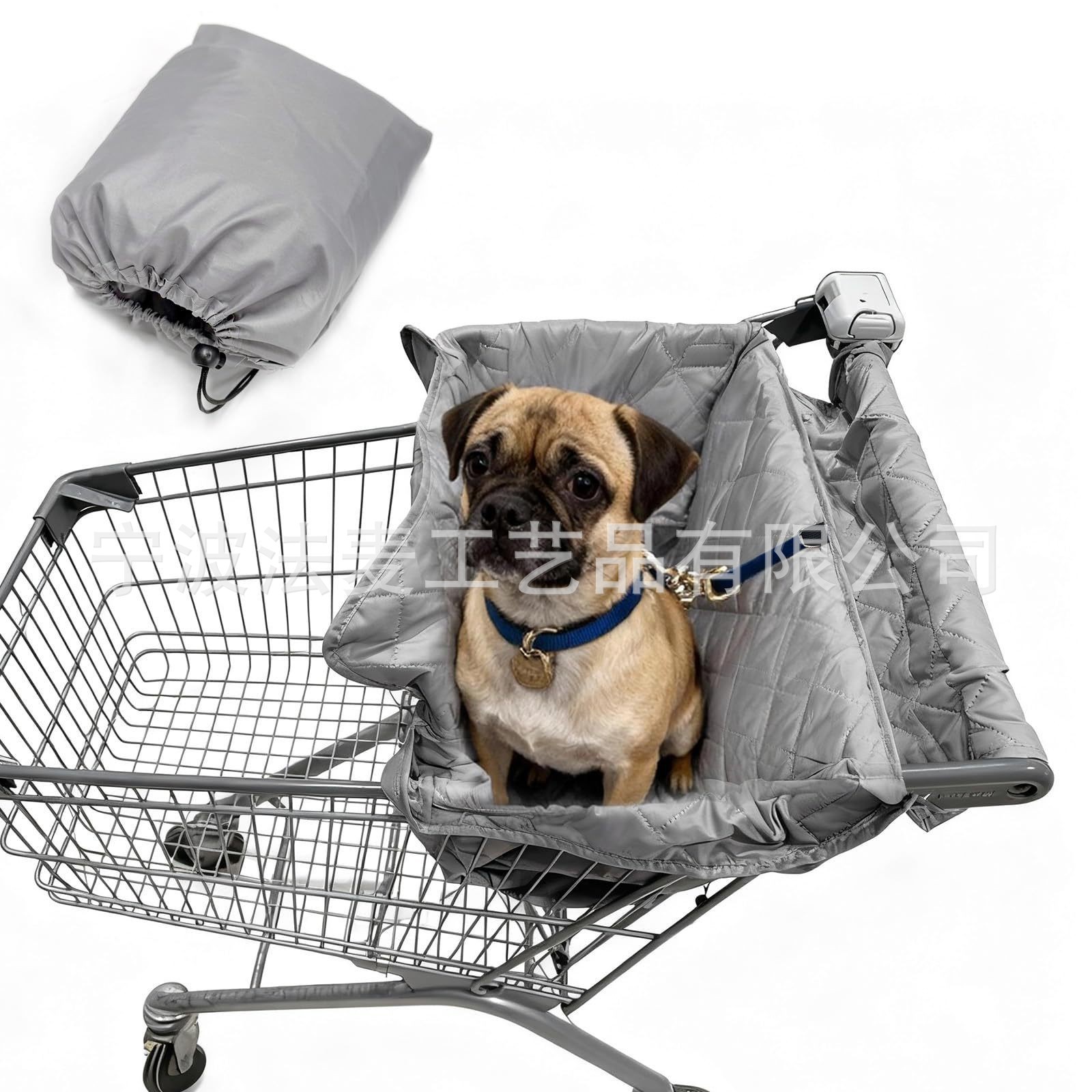 Cross-Border E-Commerce Dog and Cat Pet Shopping Cart Anti-Dirt Mat Cover Supermarket Shopping Cart Pet Shopping Mat