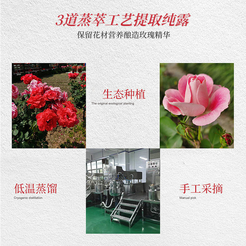 Origin Rose Pure Lotion Toner Rose Pure Lotion Flower Water Moisturizing Spray Hydrating Essence Water Raw Material