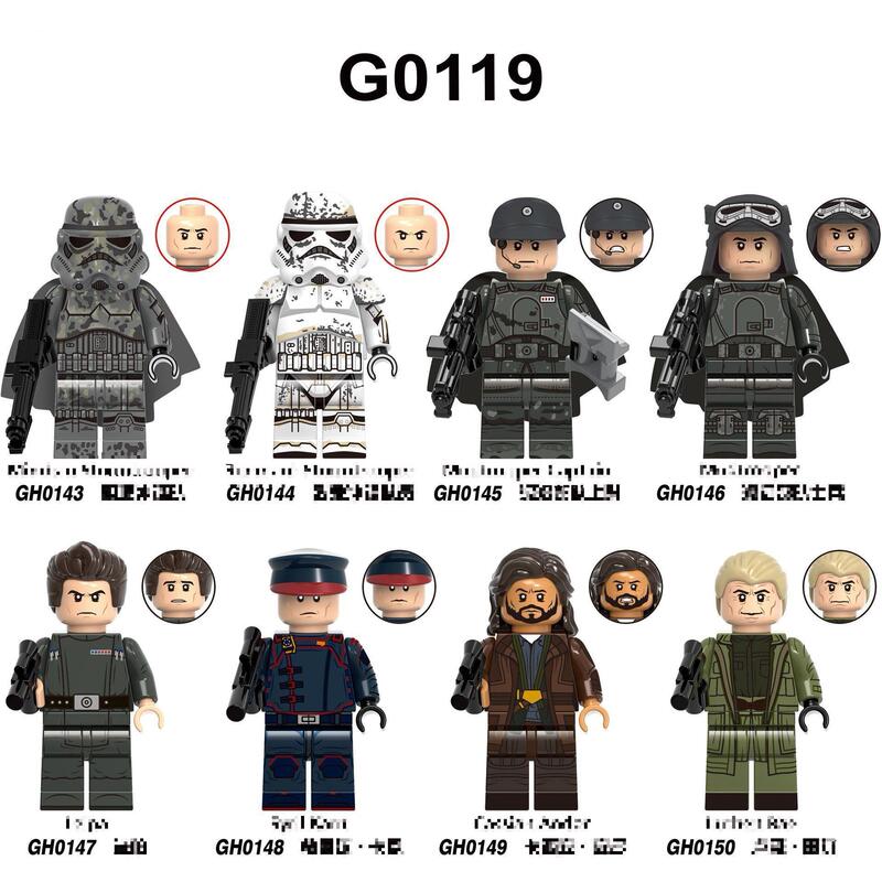 Foreign Trade Goods G0119 Tv and Movie Series Legion Elite Soldiers Swamp Troops Assembled Building Block Toys