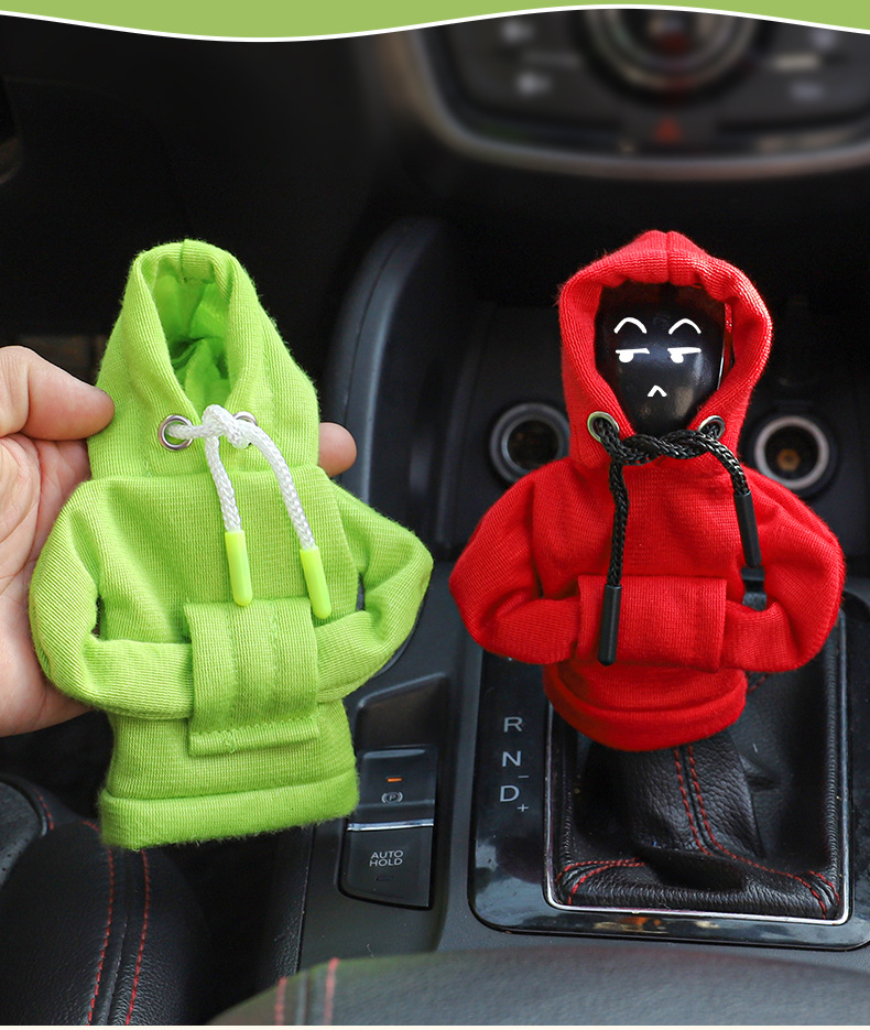 Car gear handle set gear lever hooded gear lever clothing set car decorations new in stock cross-border Amazon