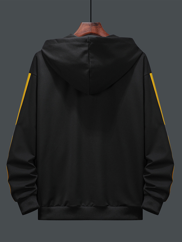 Primavera y otoño, cárdigan fino con cremallera, sudadera con capucha, pantalones, traje deportivo informal para adolescentes, ropa de moda para hombres