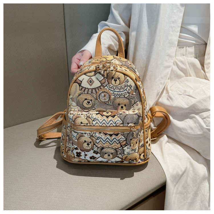 2024 new leisure schoolbag niche commuter leisure large capacity backpack_voghion.com
