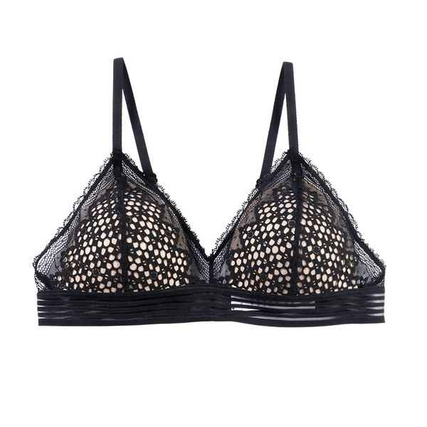 lace sexy summer breathable wireless bra