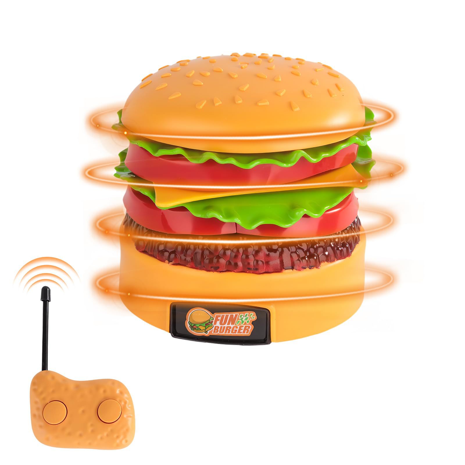 Amazon control remoto transfronterizo juguetes de hamburguesas inventario creativo para niños regalos de cumpleaños juguetes interactivos