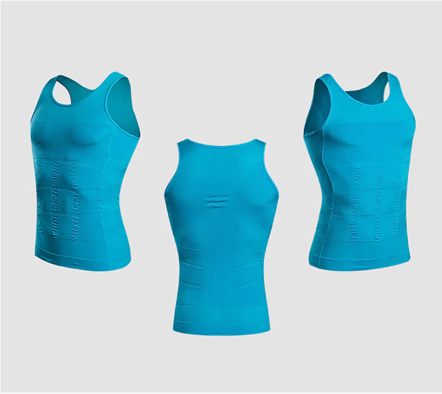 Cuerpo de los hombres que forma el chaleco Delgado cerveza vientre corsé vientre apretado cuerpo que forma la ropa interior entrega de una sola pieza