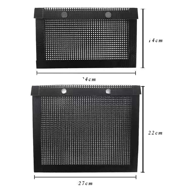 Bolsa de barbacoa Teflon rejilla bolsa de barbacoa No StickMeshGrillingBagBBQ bolsa de barbacoa
