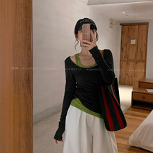 WW  意法 UC 天丝羊毛两件套针织衫5705