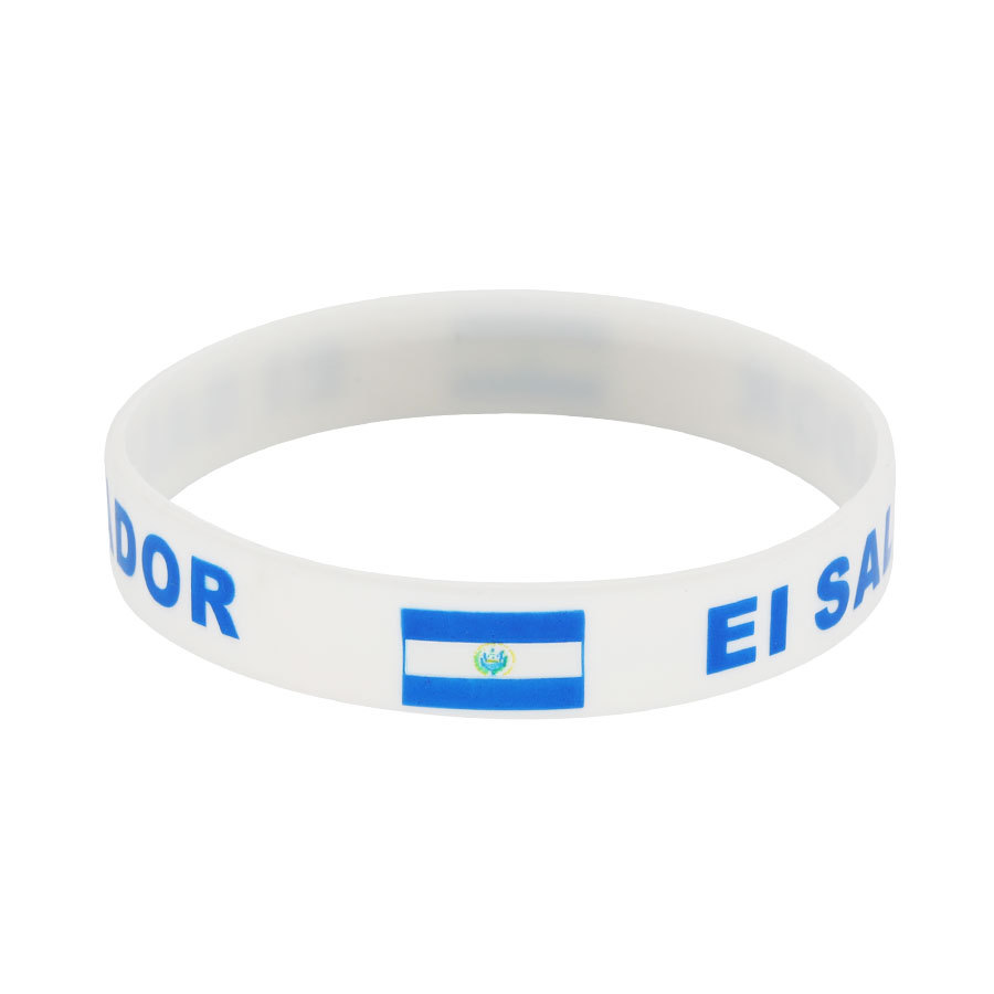 Bandera de silicona Bracelet Copa del Mundo Bracelet Bandera de silicona Bracelet Copa del Mundo Bracelet Bandera de silicona Bracelet Mundo