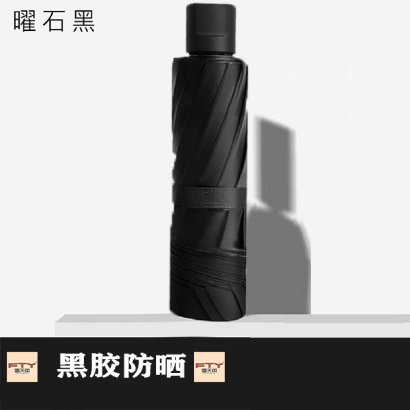 超大防水套三人男士专用女士防晒黑胶半自动高尔夫伞防风雨伞加固|undefined