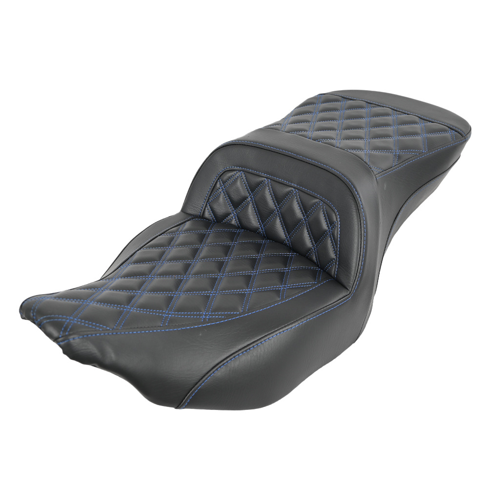Motorcycle Seat Cushion Suitable for Harley 23.5-25 Road Gliding, Street Gliding, Road King Step Sofa Seat Cushion