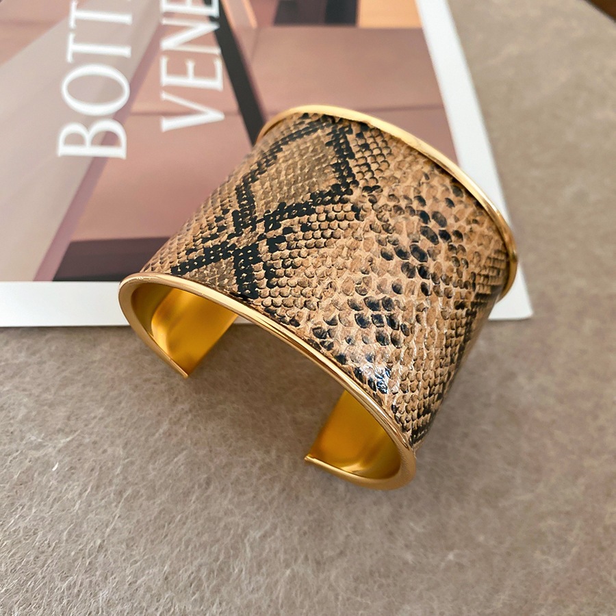 Pulsera 73 - oro - Café