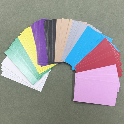 50 sheets/pack of colorful blank cards, handwritten postcards, graffiti bookmarks, message cards, memos