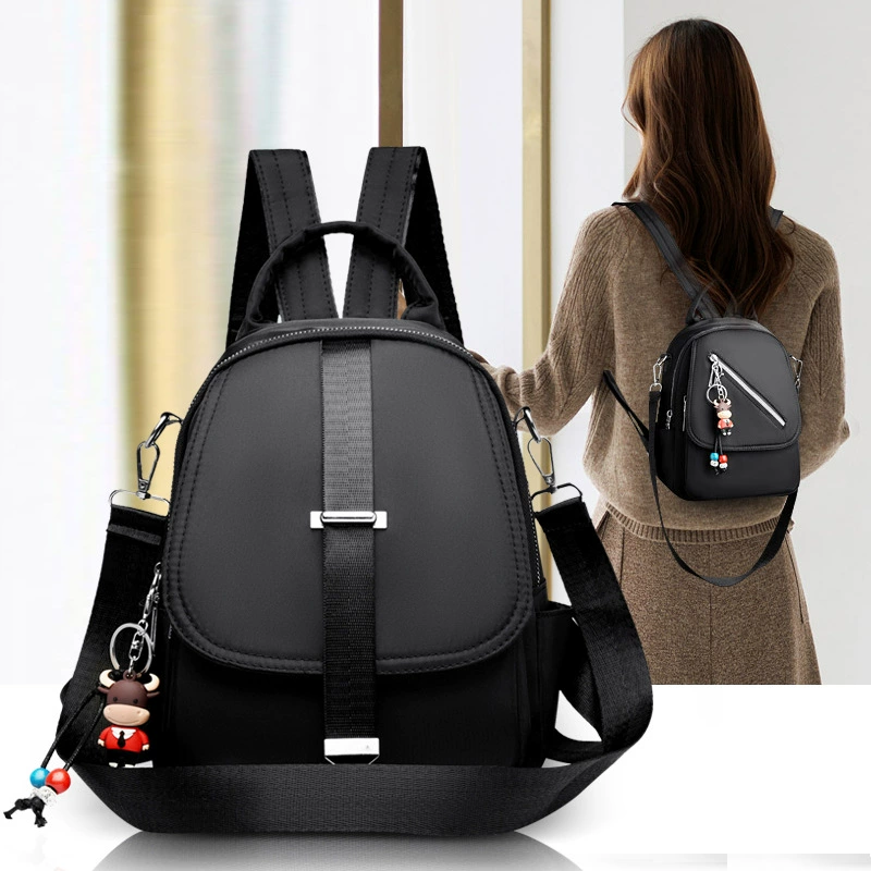 Demi-season backpack, design nylon small shoulder bag, Korean style