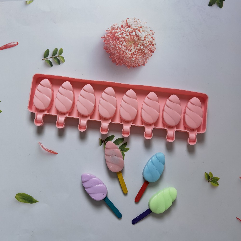 8 gotas de agua 498 helado molde de silicona helado molde de helado helado molde de hielo para hacer suministros de fiesta de verano