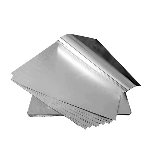 Sheet tin foil thickened barbecue paper commercial air fryer tin foil baking sliced ​​aluminum foil paper high temperature resistant non-stick
