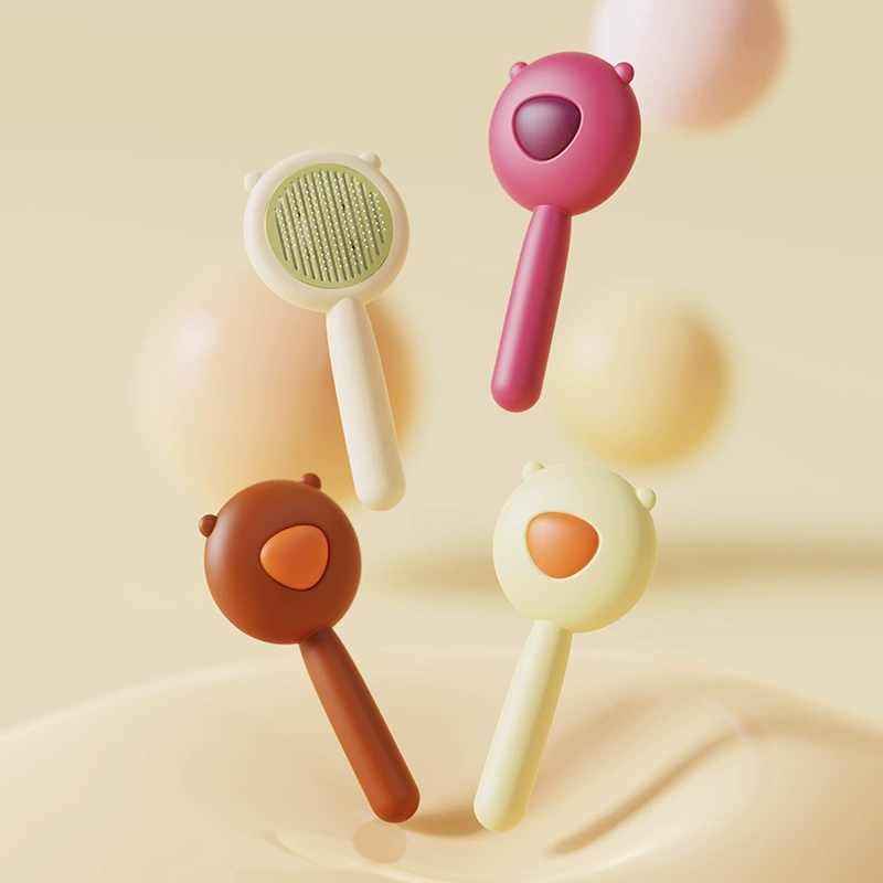 Товары для домашних животных, расческа для кошек, щетка для собак, игольчатая расческа для удаления волос в один клик, чистая красивая расческа, расческа для удаления волос