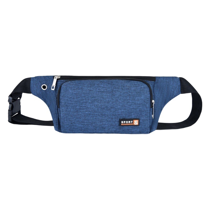 Sports Waist Bag Women's Mobile Phone Bag Men's Multifunctional Running Fitness Outdoor Leisure Waist Bag Cash Collection Fashion Waist Bag