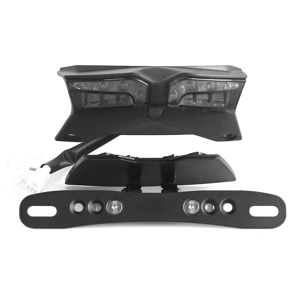 Suitable for Suzuki Gsx-8S/8R 2023-2025 Integrated Led Taillight Short Tail Modified License Plate Holder