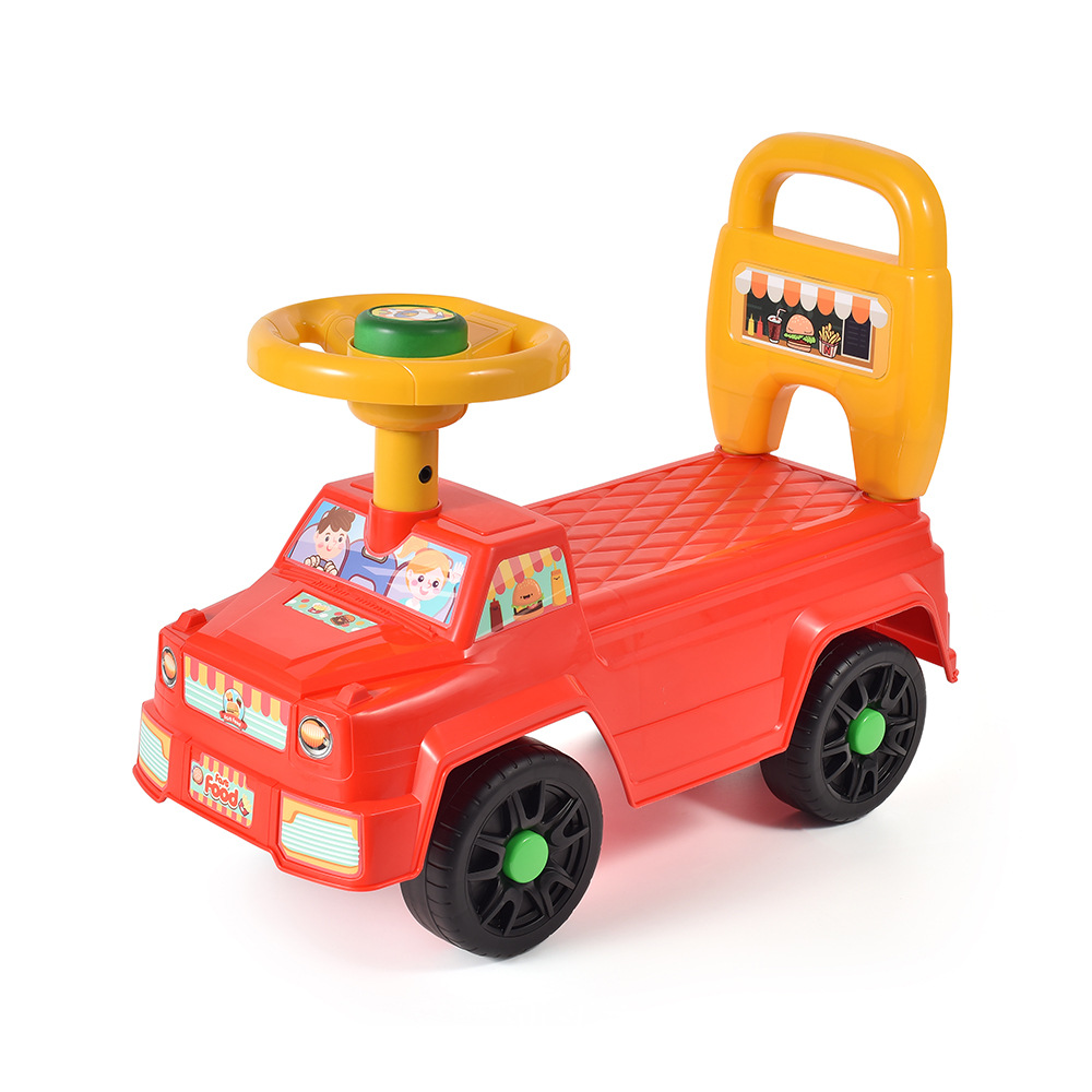 등받이가있는 음악이없는 빨간색