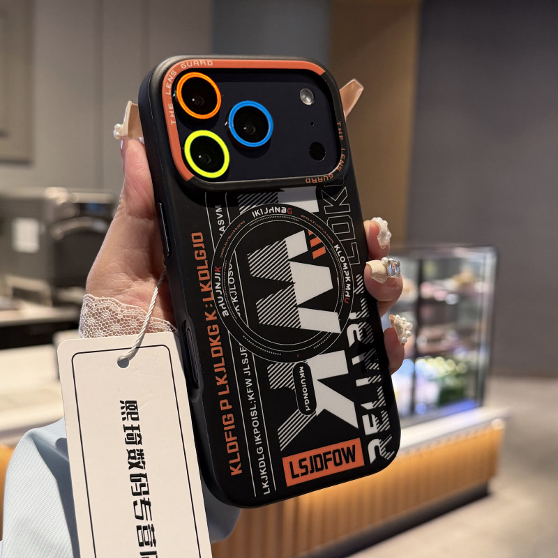 Suitable for Iphone17Promax Mobile Phone Case Magnetic Suction New Apple 16Pro Mobile Phone Case Trendy Brand Soft Glue 15Pm Protective Case Classy Couple Ip14 Original Super Nice Case