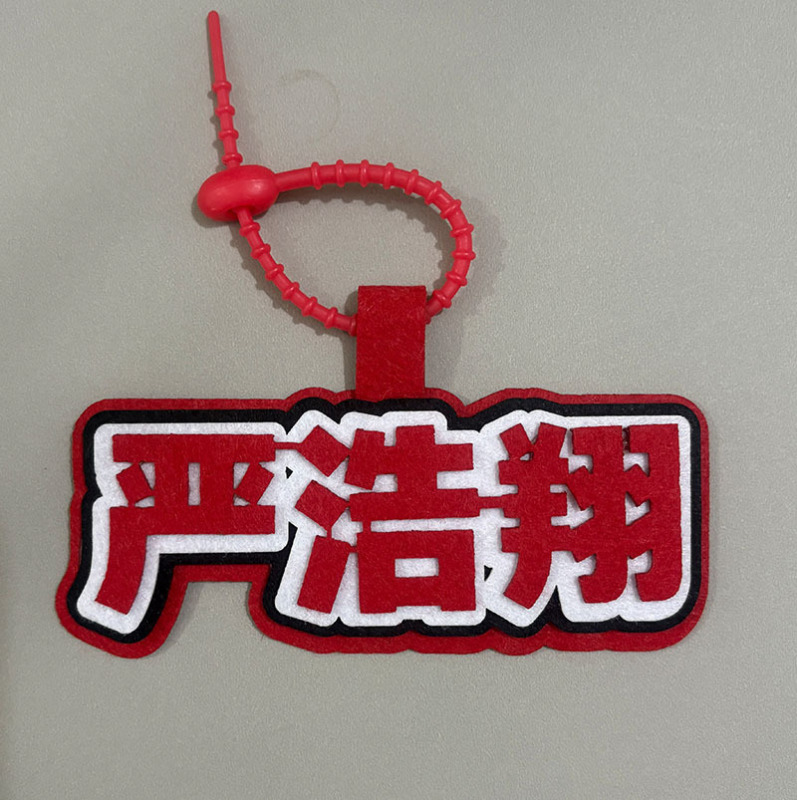 时代少年团小挂件明星周边挂件演唱会物料TNT不织布应援书包挂件|undefined