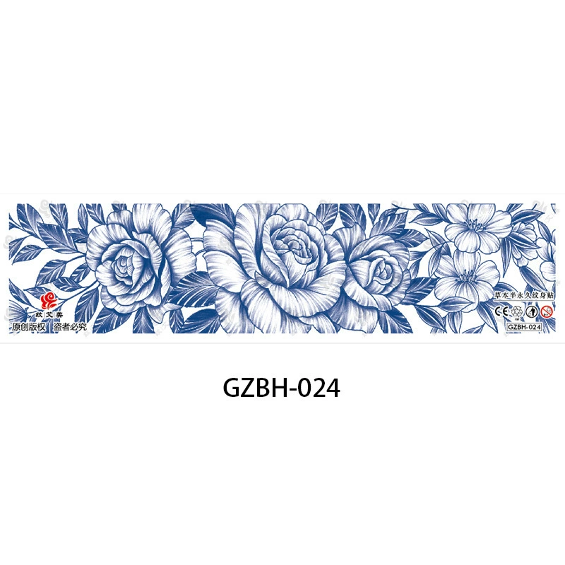 Herbal tattoo stickers, waterproof sticker, new collection