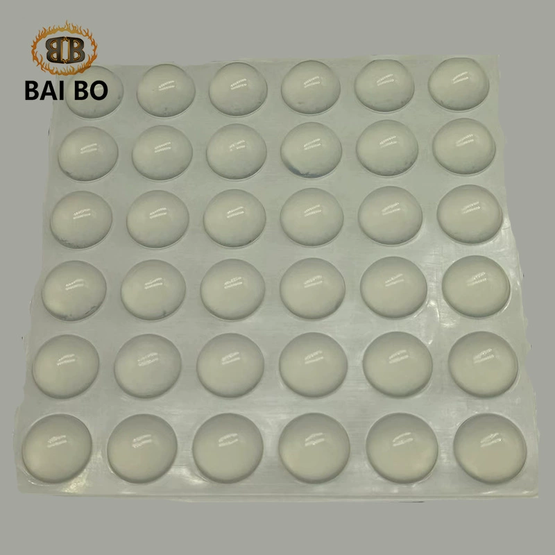 Силиконовая накладка, круглая прозрачная Накладка для ног, прокладка для защиты от столкновений, самоклеящаяся мебель, стол и стул, нескользящая амортизирующая Силиконовая накладка для ног