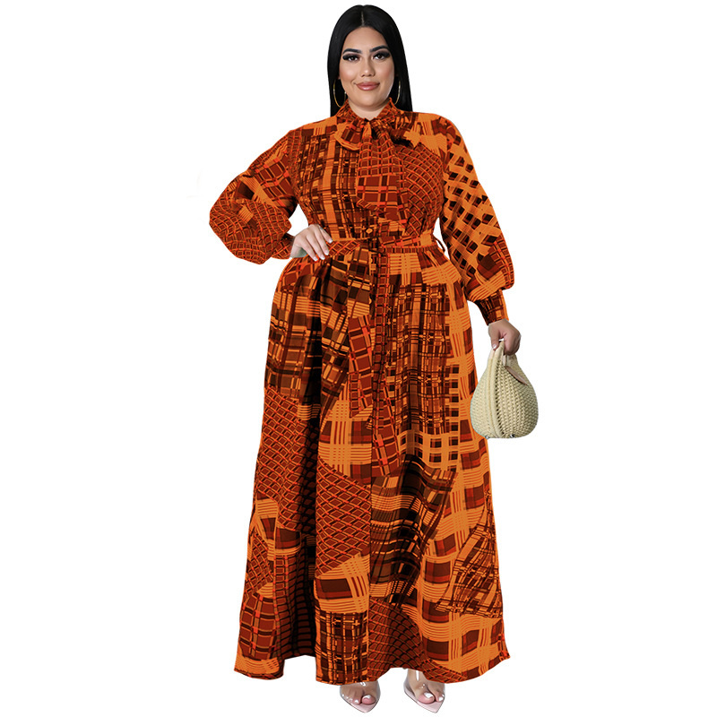 Women's Clothing Women's Plus Size Long Sleeved Collared Dress Style Autumn Clothing Long Sleeve For Formal & Casual For Women_ecoleips.com