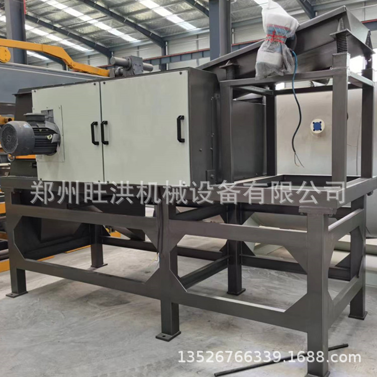 800型涡电流金属分选机选固废垃圾料里铜铝锌及塑料橡胶分离设备