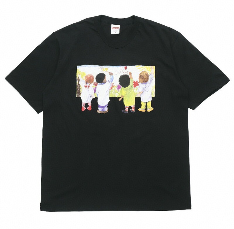国境を越えた贅沢な潮supreme潮牌tシャツプリントアメリカ男女ゆるいカジュアル半袖合集平代欧品|undefined