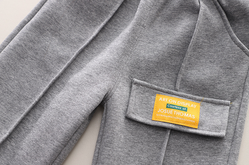 Boys Baseball Jacket Three-piece Set For Infant And Children_voghion.com